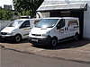 Our refridgerated vans - ready for action